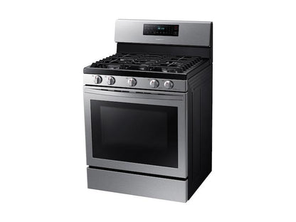 Samsung NX58T7511SS 5.8 cu. ft. Freestanding Gas Range with Air Fry and Convection in Stainless Steel