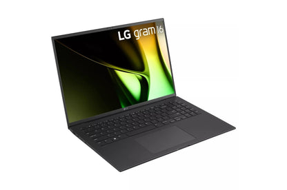 16Z90SHAAB6U1 LG gram 16 Inch Lightweight Laptop, Intel® Evo™ Edition - AI-enabled Intel® Core™ Ultra 7 processor, Windows 11 Home, 16GB RAM, 1TB SSD, Black