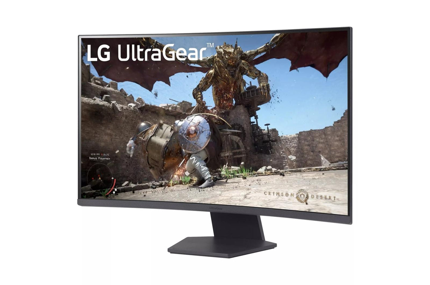Lg 32GS60QCB 32 Inch UltraGear™ QHD 1440P 180Hz 1ms AMD FreeSync™ HDR10 1000R Curved Gaming Monitor