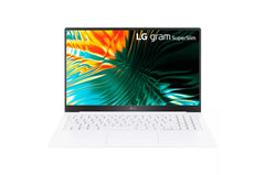 15Z90STGAAW4U1 LG gram SuperSlim 15.6 Inch OLED Thin and Lightweight Laptop, Intel® Evo™ Edition- AI-enabled Intel® Core™ Ultra 5 processor, Windows 11 Home, 16GB RAM, 512GB SSD, White