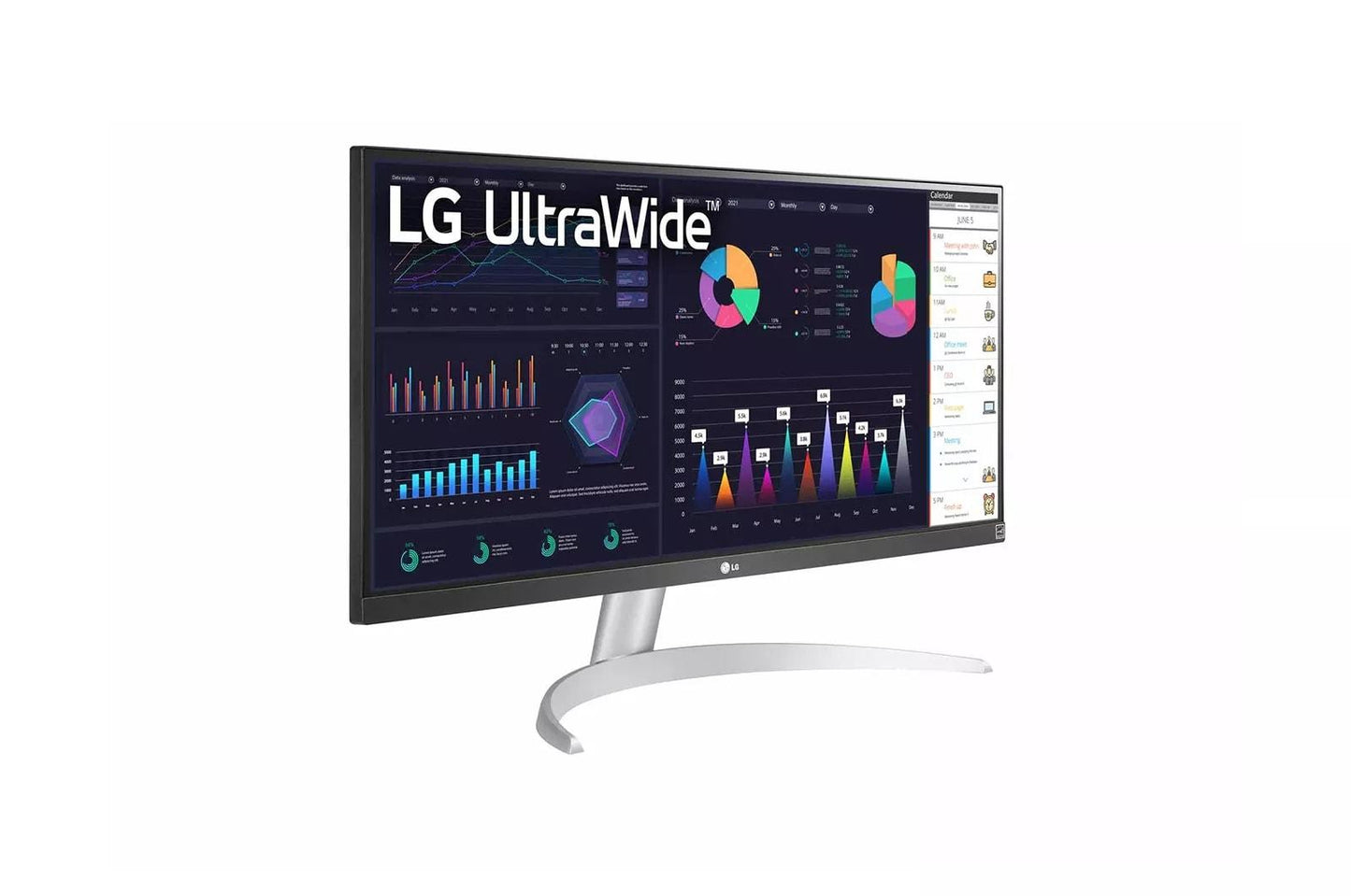 Lg 29WQ600W 29 Inch UltraWide FHD HDR10 AMD FreeSync™ IPS Monitor with USB Type-C