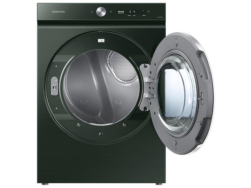 Samsung DVG53BB8900G Bespoke 7.6 cu. ft. Ultra Capacity Gas Dryer with AI Optimal Dry and Super Speed Dry in Forest Green