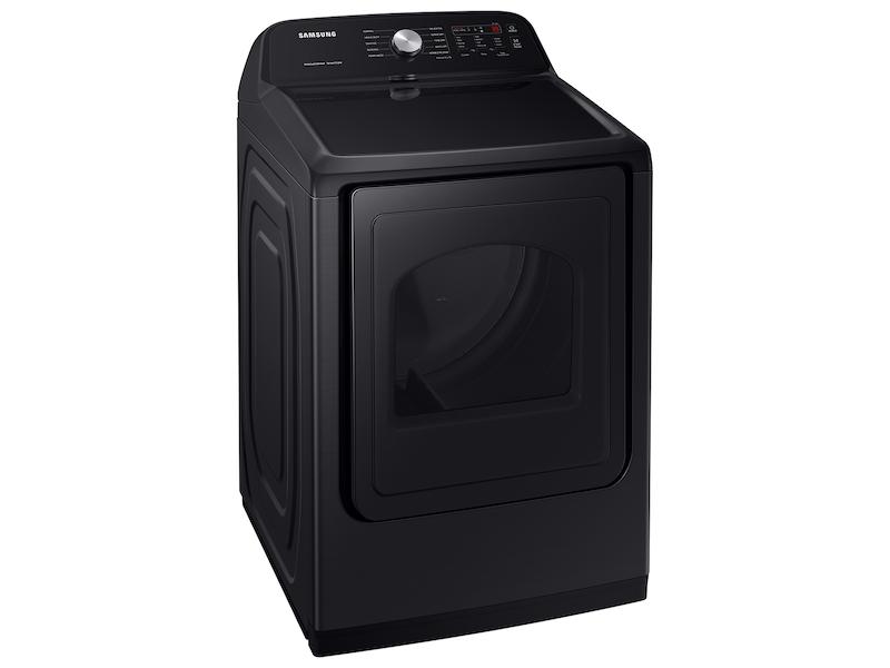 7.4 cu. ft. Electric Dryer with Sensor Dry in Brushed Black