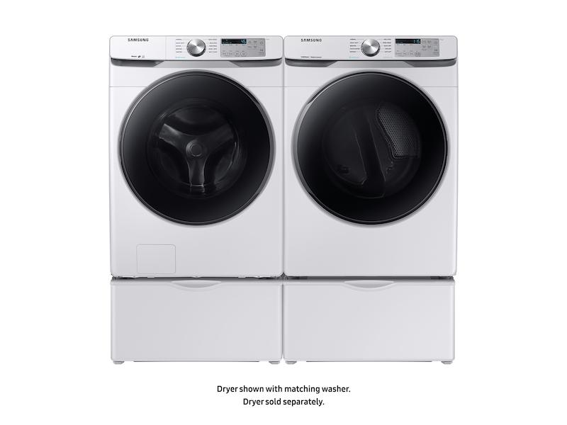 Samsung DVG45R6100W 7.5 cu. ft. Gas Dryer with Steam Sanitize+ in White