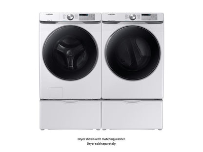 Samsung DVG45R6100W 7.5 cu. ft. Gas Dryer with Steam Sanitize+ in White