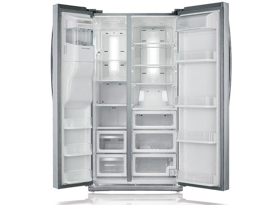 Samsung RS25H5111SR 25 cu. ft. Side-by-Side Refrigerator with In-Door Ice Maker in Stainless Steel