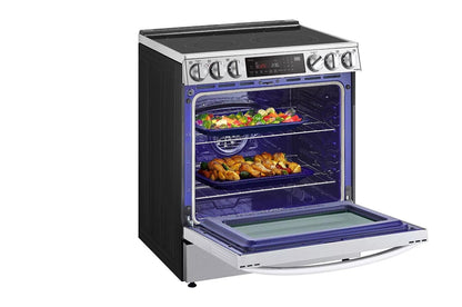 Lg LSEL6335FE 6.3 cu. ft. Smart Wi-Fi Enabled ProBake Convection® InstaView® Electric Slide-In Range with Air Fry
