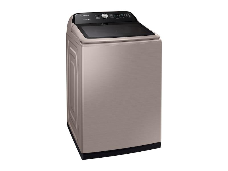 5.0 cu. ft. Top Load Washer with Active WaterJet in Champagne