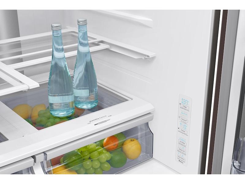 Samsung RF28R7351DT 28 cu. ft. Food Showcase 4-Door French Door Refrigerator in Tuscan Stainless Steel