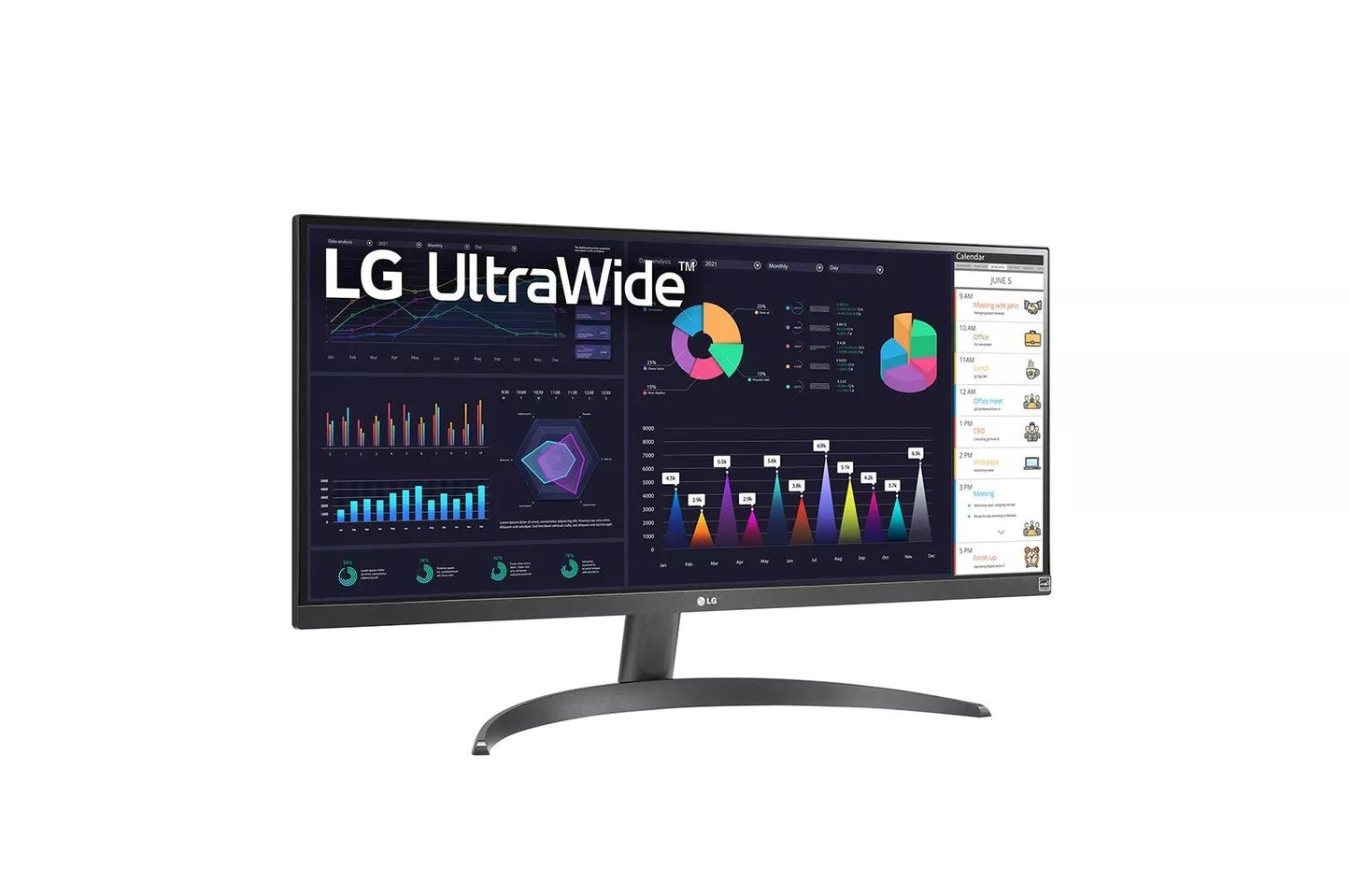 Lg 29WQ500B 29 Inch UltraWide FHD HDR10 IPS Monitor with AMD FreeSync™