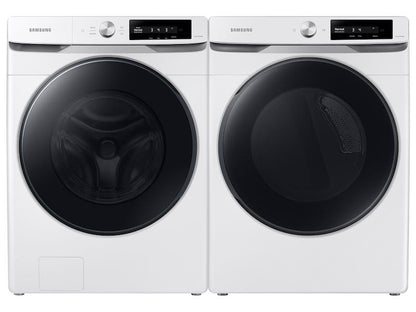 Samsung DVE45A6400W 7.5 cu. ft. Smart Dial Electric Dryer with Super Speed Dry in White