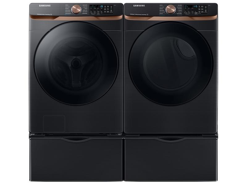 Samsung DVG50BG8300VA3 7.5 cu. ft. Smart Gas Dryer with Steam Sanitize+ and Sensor Dry in Brushed Black