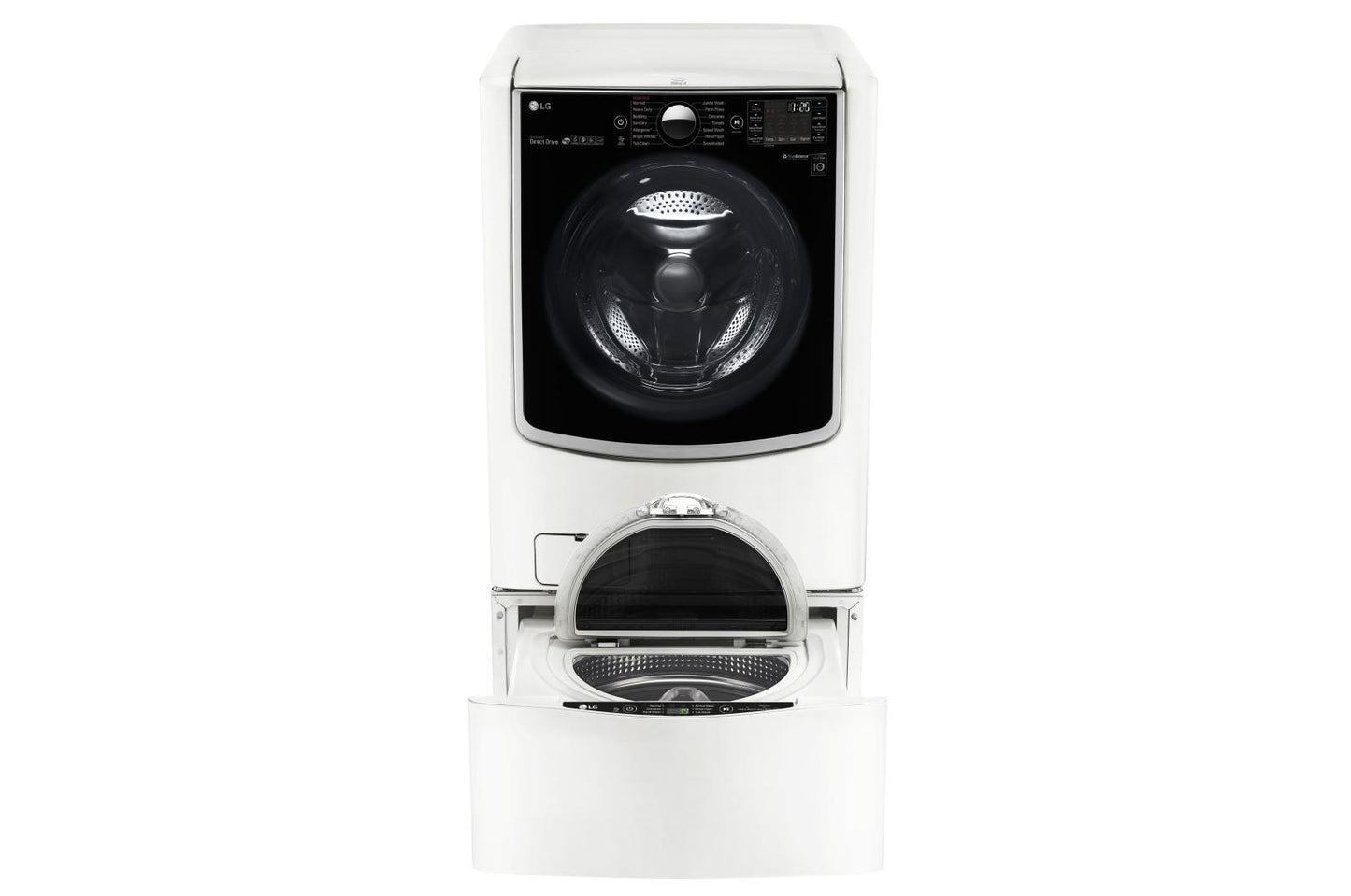 Lg WM5000HWAWD100CW 5.5 Total Capacity LG TWINWash™ System with LG SideKick™