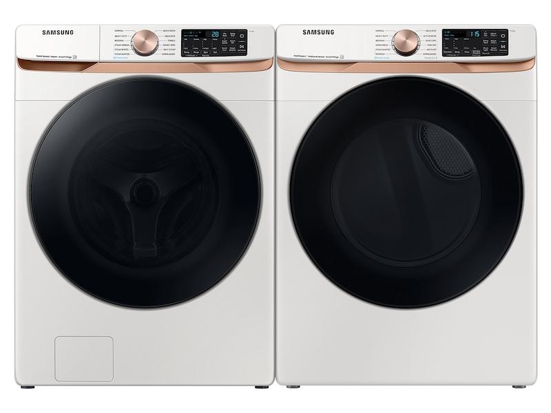 Samsung DVG50BG8300EA3 7.5 cu. ft. Smart Gas Dryer with Steam Sanitize+ and Sensor Dry in Ivory