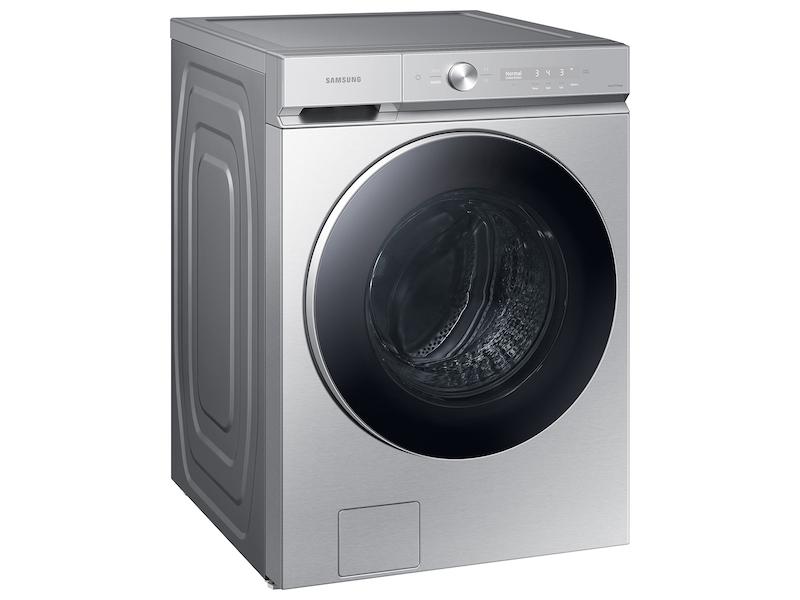 Samsung WF53BB8900ATUS Bespoke 5.3 cu. ft. Ultra Capacity Front Load Washer with AI OptiWash™ and Auto Dispense in Silver Steel