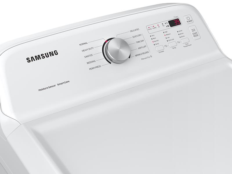 Samsung DVE50B5100W 7.4 cu. ft. Electric Dryer with Sensor Dry in White