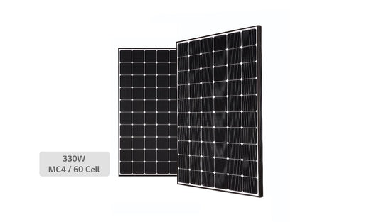Lg LG330N1CA5 High Efficiency LG NeON® 2 Module Cells: 6 x 10 Module efficiency 19.3% Connector Type: MC4