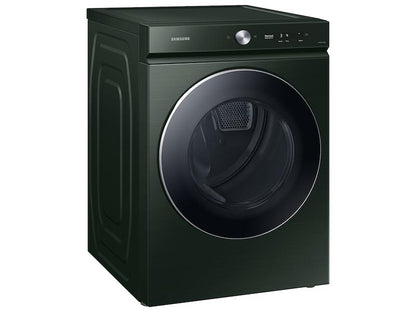 Samsung DVE53BB8900G Bespoke 7.6 cu. ft. Ultra Capacity Electric Dryer with AI Optimal Dry and Super Speed Dry in Forest Green