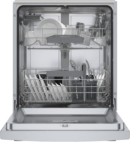 Bosch SGE53C55UC 300 Series, built-under dishwasher, 24'', Brushed steel anti-fingerprint