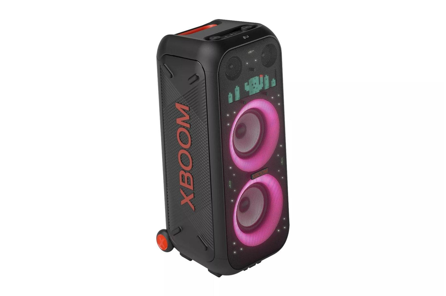 Lg XL9T XL9T Bluetooth Speaker LG XBOOM with Dual 8 Inch Woofers and Pixel LED Lighting plus Karaoke Creator