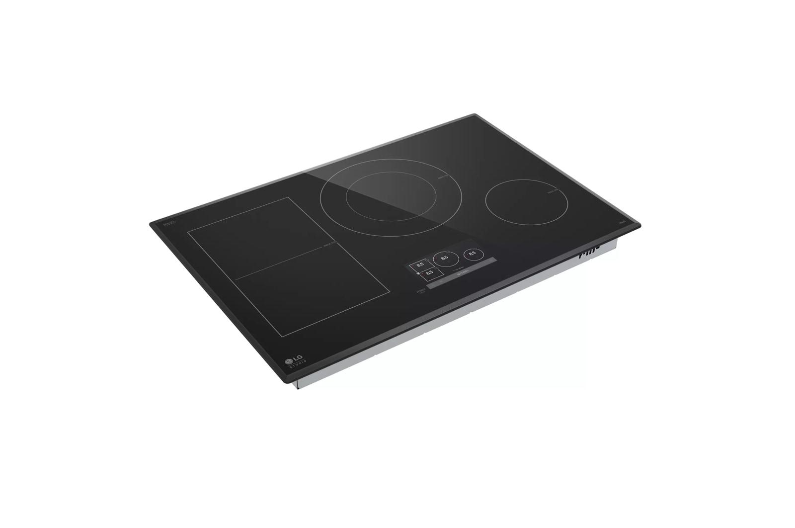 CBIS3018BE LG STUDIO 30" Induction Cooktop with 4 Burners and Flexible Cooking Zone