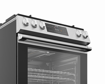 Beko SLGR30523SS 30" Slide-In Range