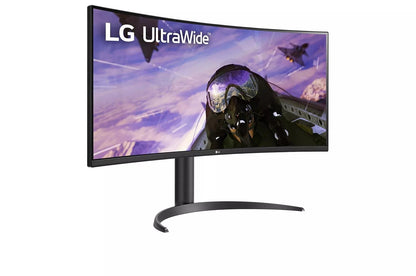 Lg 34WP65CB 34 Inch Curved UltraWide QHD 1440P HDR FreeSync™ Premium Monitor with 160Hz Refresh Rate
