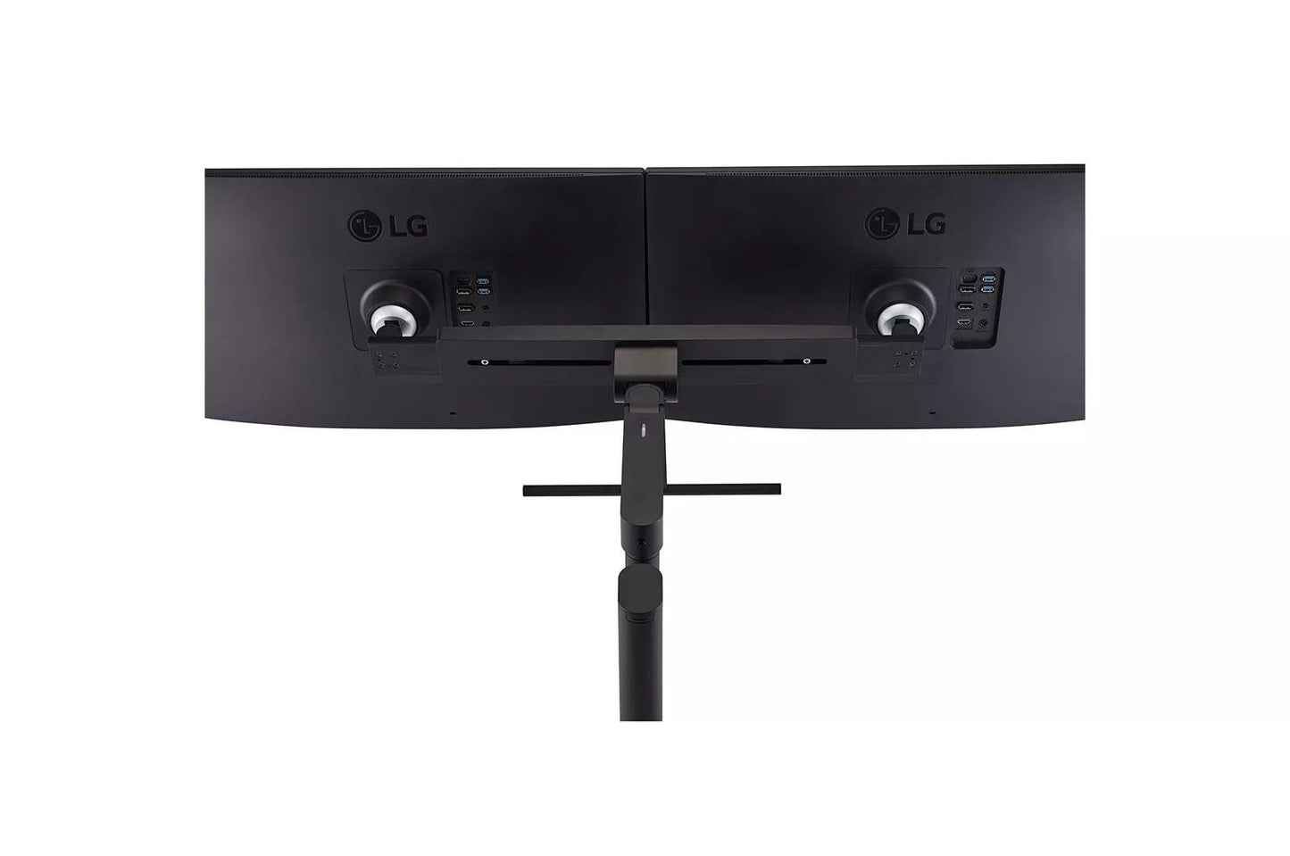 Lg 24QP88DB 24 Inch QHD 1440P IPS Monitor Ergo Dual with USB-C and DP Daisy Chain