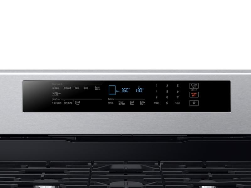 Samsung NX58R6631SS 5.8 cu. ft. Freestanding Gas Range with True Convection in Stainless Steel