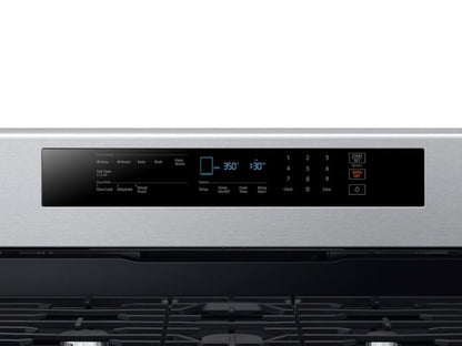 Samsung NX58R6631SS 5.8 cu. ft. Freestanding Gas Range with True Convection in Stainless Steel