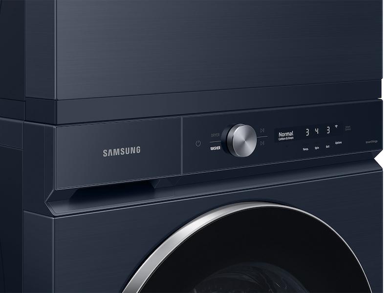 Samsung WF53BB8900ADUS Bespoke 5.3 cu. ft. Ultra Capacity Front Load Washer with AI OptiWash™ and Auto Dispense in Brushed Navy