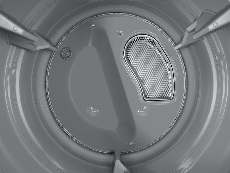 Samsung DVE45A6400W 7.5 cu. ft. Smart Dial Electric Dryer with Super Speed Dry in White