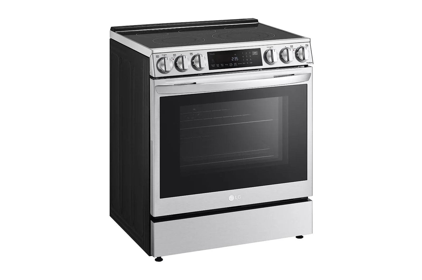 Lg LSEL6335FE 6.3 cu. ft. Smart Wi-Fi Enabled ProBake Convection® InstaView® Electric Slide-In Range with Air Fry
