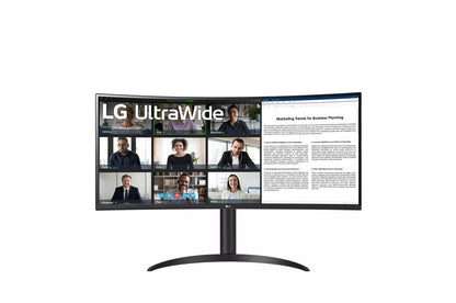 Lg 34WR55QCB 34 Inch UltraWide™ Curved Monitor with WQHD 1440P HDR10 Display 100Hz Refresh Rate and USB Type-C™