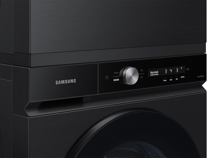 Samsung WF53BB8700AVUS Bespoke 5.3 cu. ft. Ultra Capacity Front Load Washer with Super Speed Wash and AI Smart Dial in Brushed Black