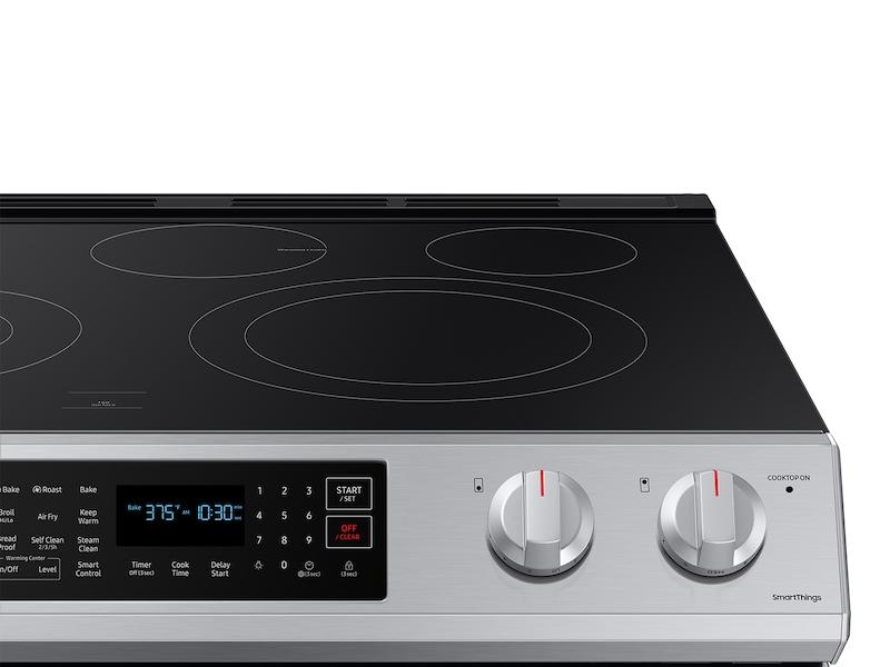 6.3 cu. ft. Smart Slide-in Electric Range with Air Fry & Convection in Stainless Steel
