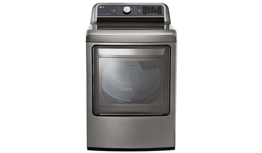Lg DLGX7601VE 7.3 cu. ft. Ultra Large Capacity TurboSteam™ Gas Dryer with EasyLoad™ Door