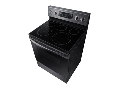 Samsung NE59R4321SG 5.9 cu. ft. Freestanding Electric Range with Convection in Black Stainless Steel