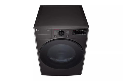 Lg DLEX4080B 7.4 cu. ft. Smart Front Load ENERGY STAR Electric Dryer with Sensor Dry & Steam Technology