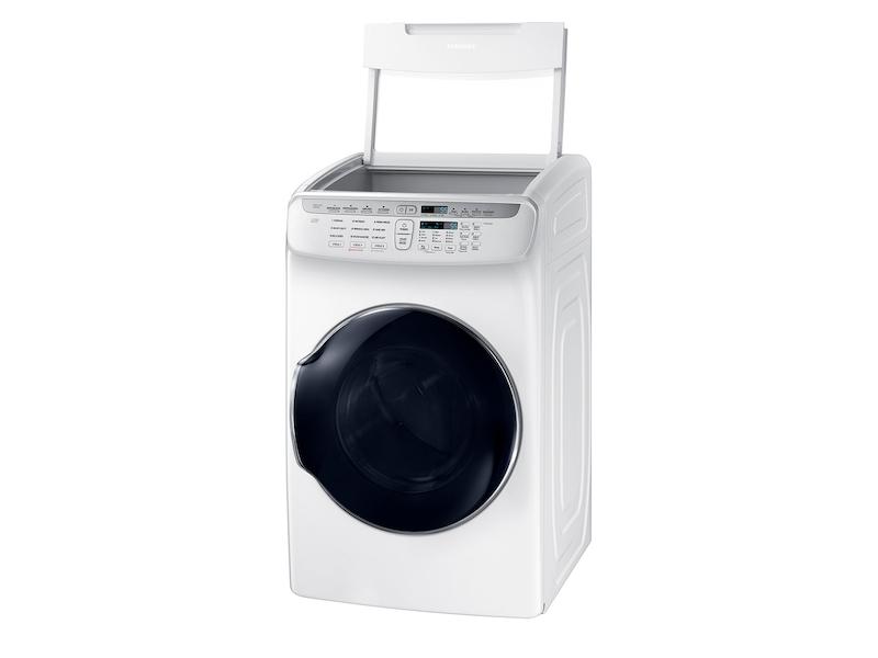 Samsung DVE55M9600W 7.5 cu. ft. Smart Electric Dryer with FlexDry™ in White