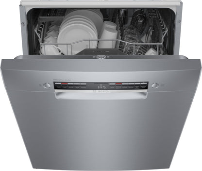 Bosch SGE53C55UC 300 Series, built-under dishwasher, 24'', Brushed steel anti-fingerprint