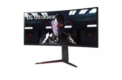 Lg 34GP83AB 34 Inch UltraGear Curved WQHD 1440P Nano IPS 1ms 144HZ HDR 400 Monitor with G-SYNC Compatibility