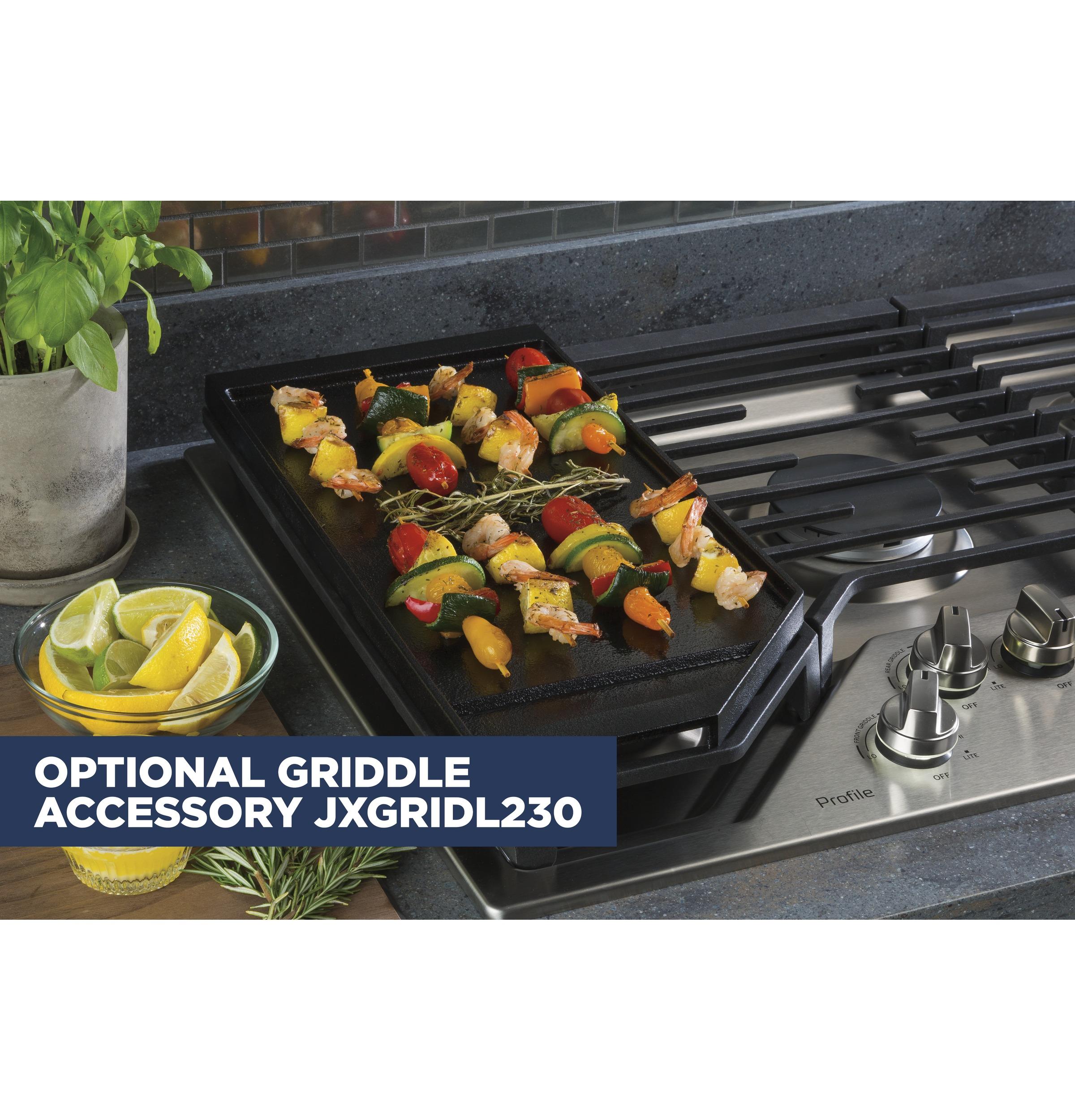 GE Profile™ 30" Built-In Gas Cooktop with 5 Burners