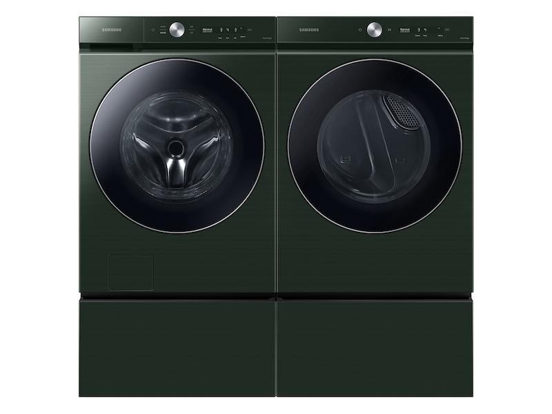 Samsung DVG53BB8900GA3 Bespoke 7.6 cu. ft. Ultra Capacity Gas Dryer with AI Optimal Dry and Super Speed Dry in Forest Green