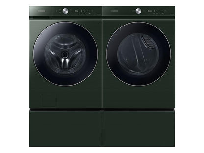 Samsung DVG53BB8900G Bespoke 7.6 cu. ft. Ultra Capacity Gas Dryer with AI Optimal Dry and Super Speed Dry in Forest Green