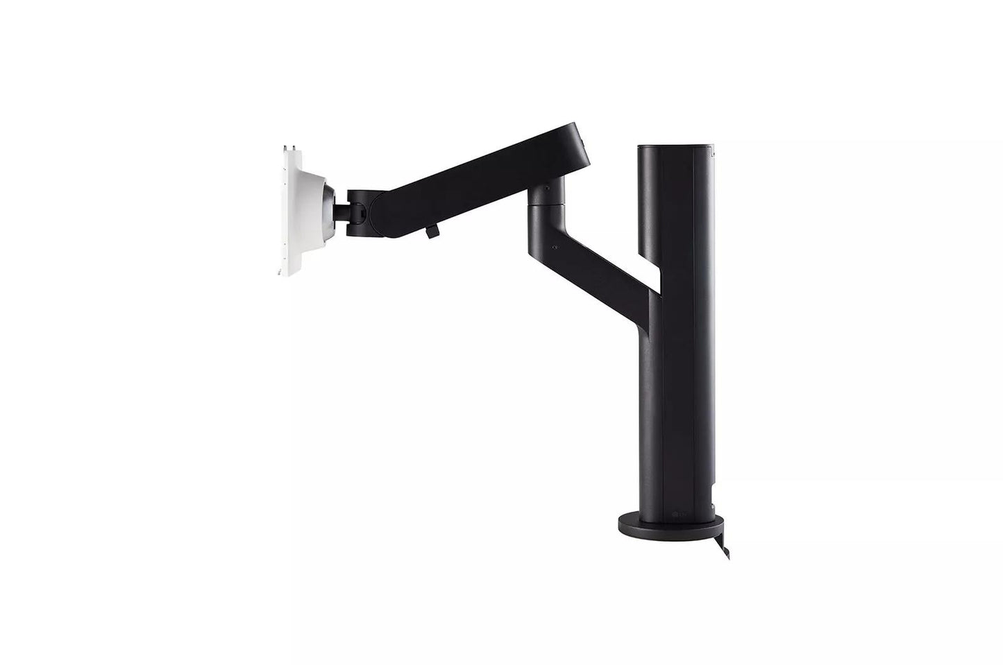 EG800BW LG Ergo Stand - Desk Mount, Adjustable Monitor Arm with Full Motion (White Mounting Plate)