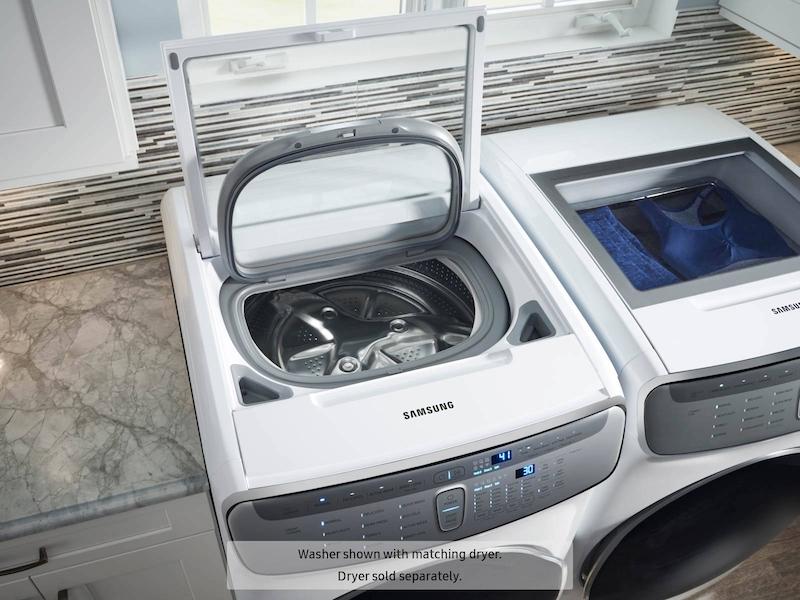 Samsung WV60M9900AW 6.0 cu ft. Smart Washer with Flexwash in White
