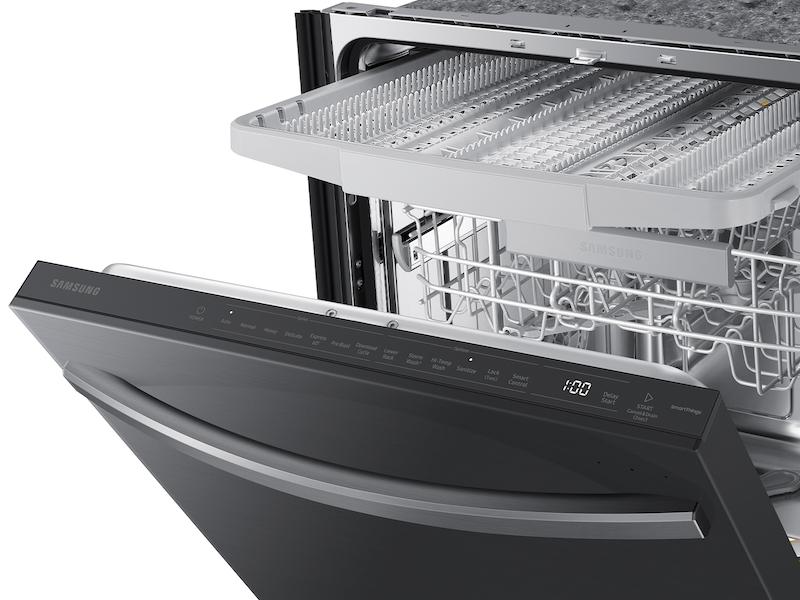 Samsung DW80B6061UG Smart 44dBA Dishwasher with StormWash+™ in Black Stainless Steel