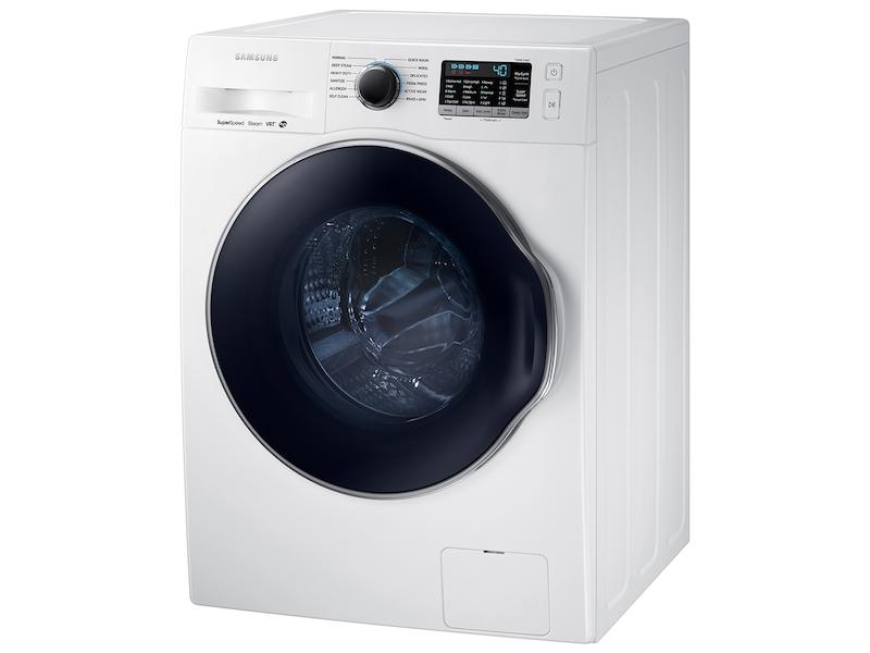 Samsung WW22K6800AW 2.2 cu. ft. Compact Front Load Washer with Super Speed in White