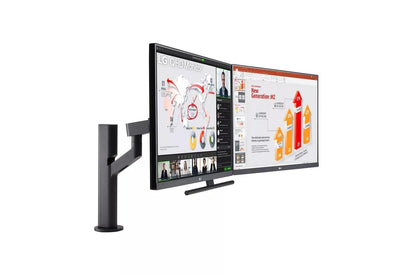 Lg 24QP88DB 24 Inch QHD 1440P IPS Monitor Ergo Dual with USB-C and DP Daisy Chain